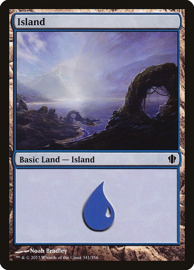 Image for Island (341) (341) [Commander 2013] - Magic: The Gathering