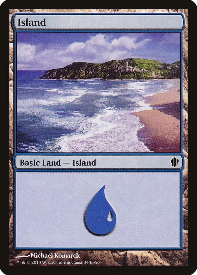 Image for Island (343) (343) [Commander 2013] - Magic: The Gathering