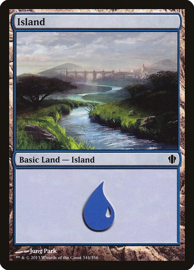 Image for Island (344) (344) [Commander 2013] - Magic: The Gathering