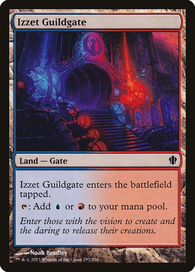 Image for Izzet Guildgate (297) [Commander 2013] - Magic: The Gathering