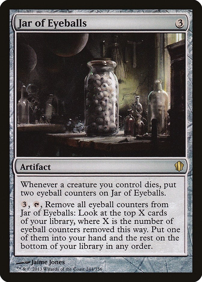 Image for Jar of Eyeballs (244) [Commander 2013] - Magic: The Gathering