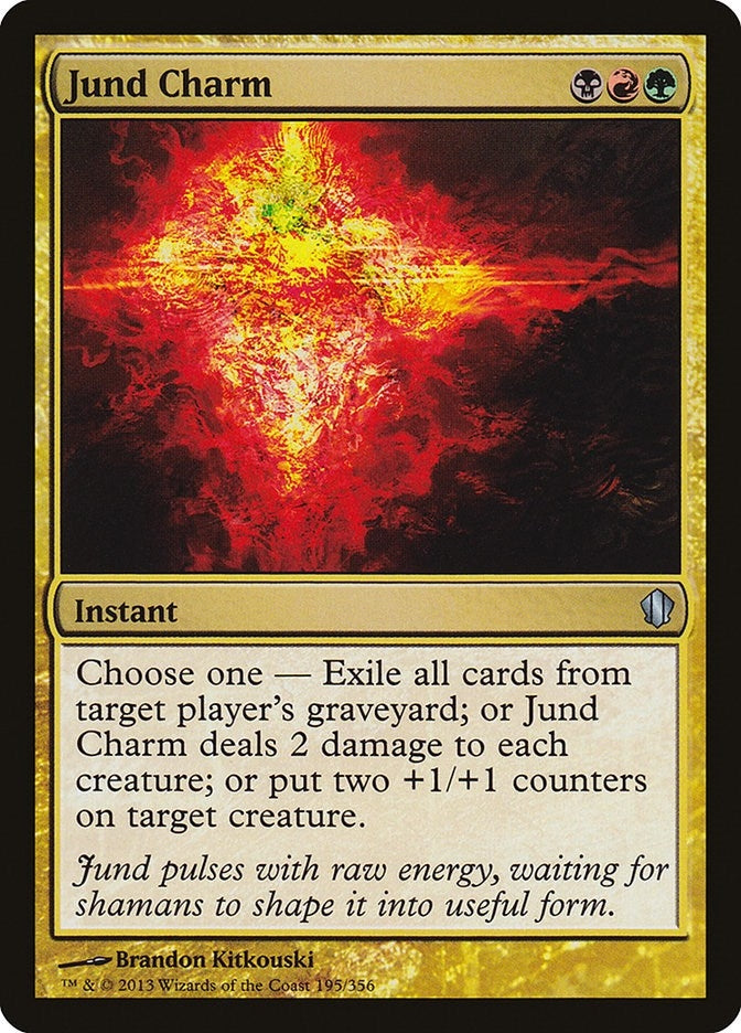 Image for Jund Charm (195) [Commander 2013] - Magic: The Gathering