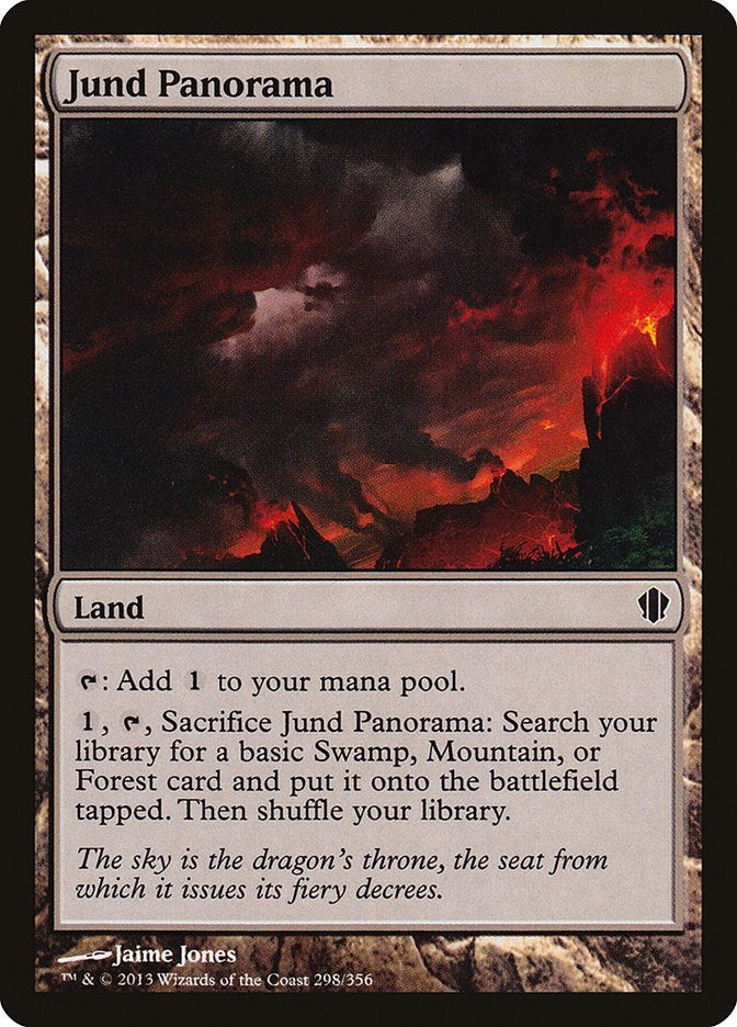 Image for Jund Panorama (298) [Commander 2013] - Magic: The Gathering