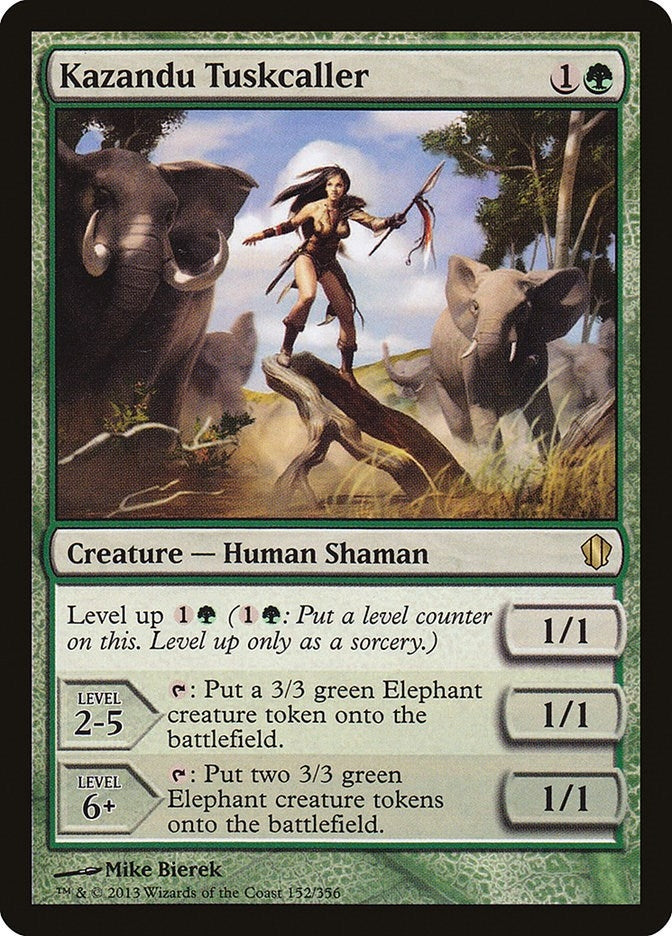 Image for Kazandu Tuskcaller (152) [Commander 2013] - Magic: The Gathering