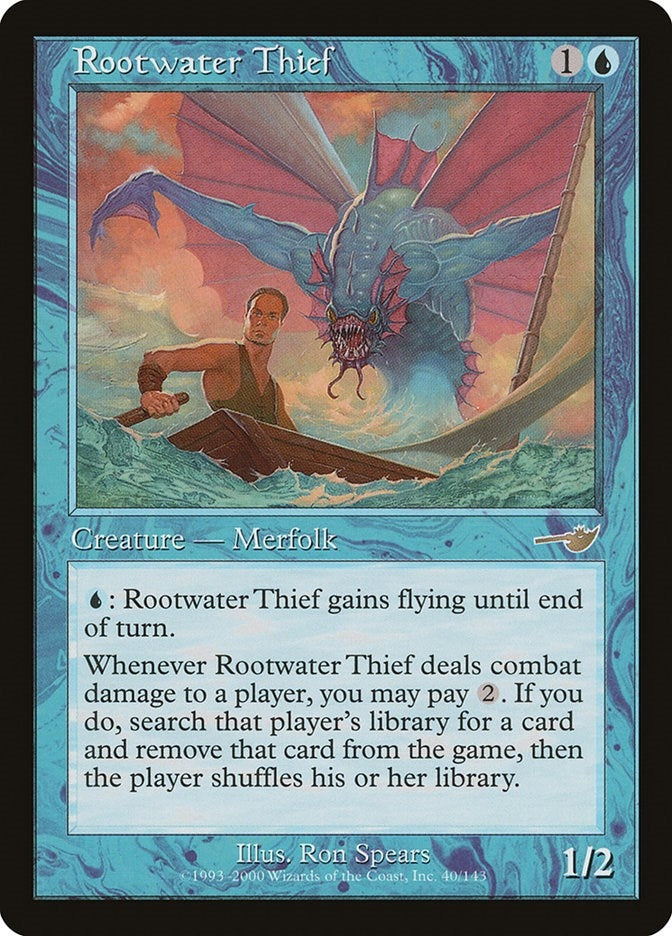 Image for Rootwater Thief (40) [Nemesis] - Magic: The Gathering
