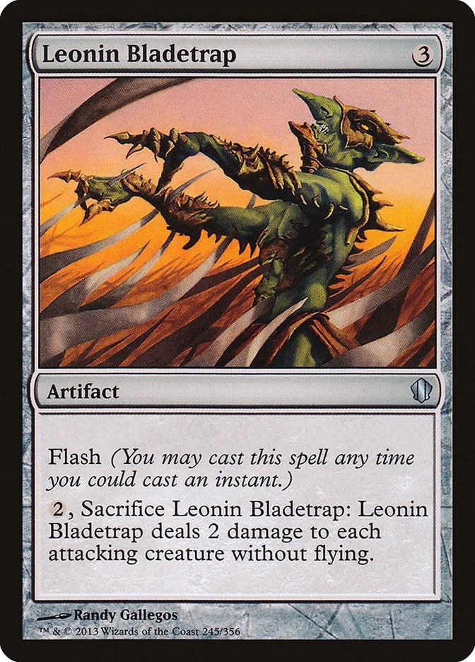 Image for Leonin Bladetrap (245) [Commander 2013] - Magic: The Gathering