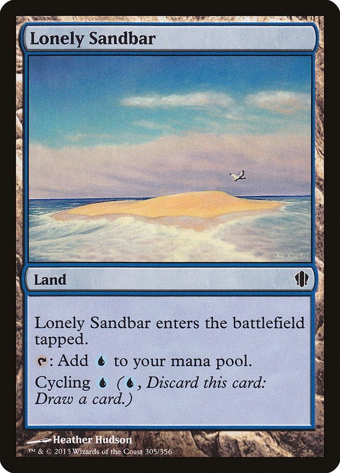 Image for Lonely Sandbar (305) [Commander 2013] - Magic: The Gathering