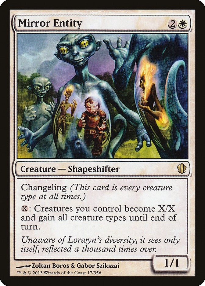 Image for Mirror Entity (17) [Commander 2013] - Magic: The Gathering