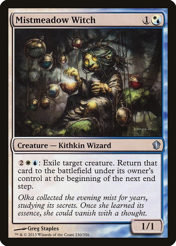 Image for Mistmeadow Witch (230) [Commander 2013] - Magic: The Gathering