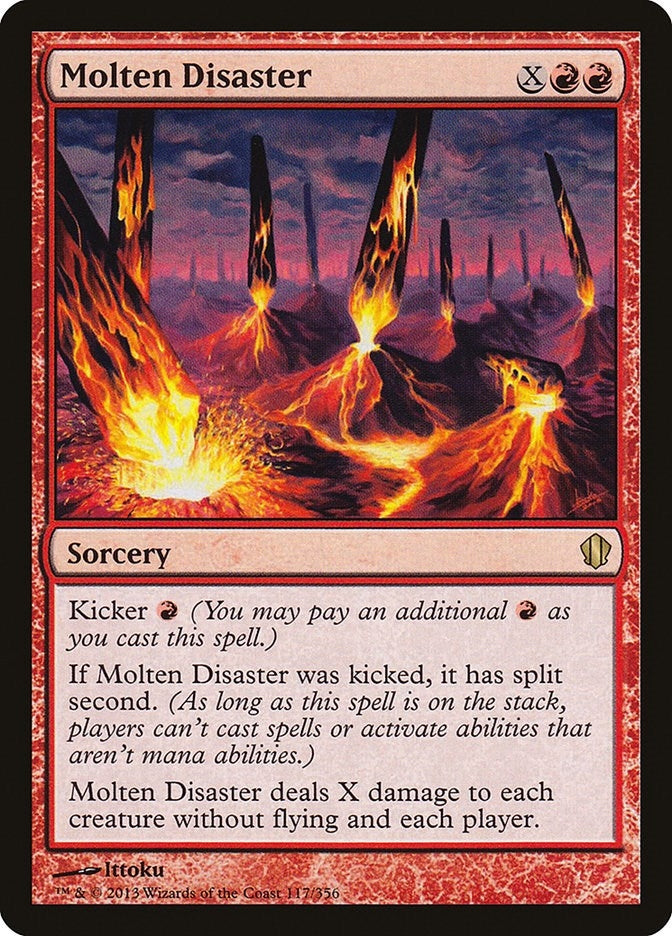 Image for Molten Disaster (117) [Commander 2013] - Magic: The Gathering
