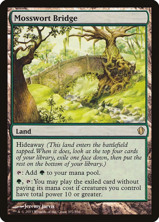 Image for Mosswort Bridge (307) [Commander 2013] - Magic: The Gathering
