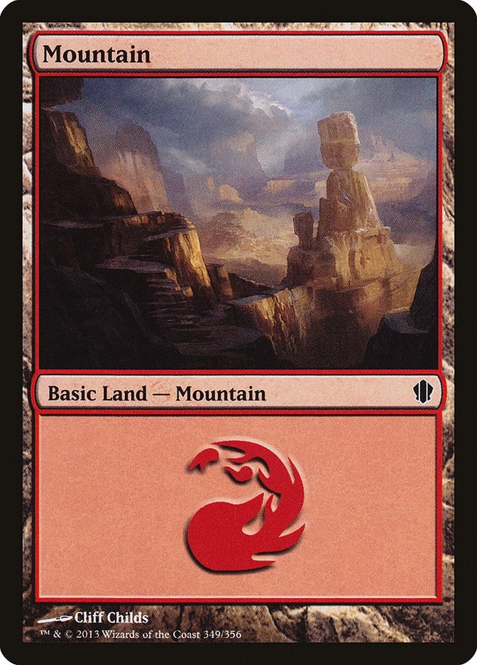 Image for Mountain (349) (349) [Commander 2013] - Magic: The Gathering