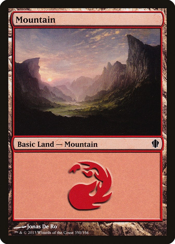 Image for Mountain (350) (350) [Commander 2013] - Magic: The Gathering