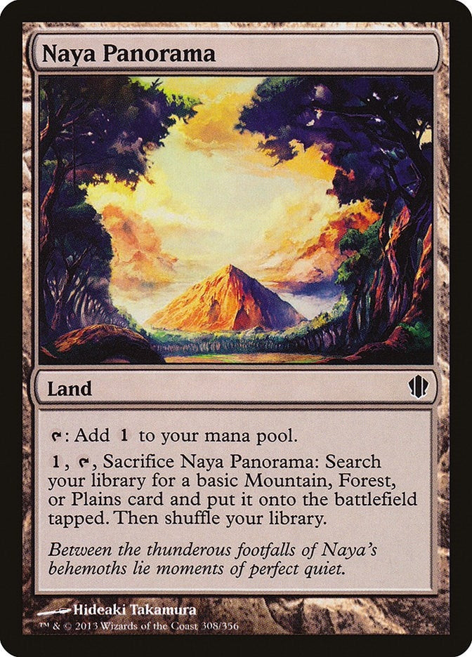Image for Naya Panorama (308) [Commander 2013] - Magic: The Gathering