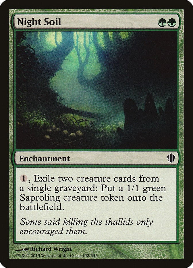Image for Night Soil (158) [Commander 2013] - Magic: The Gathering