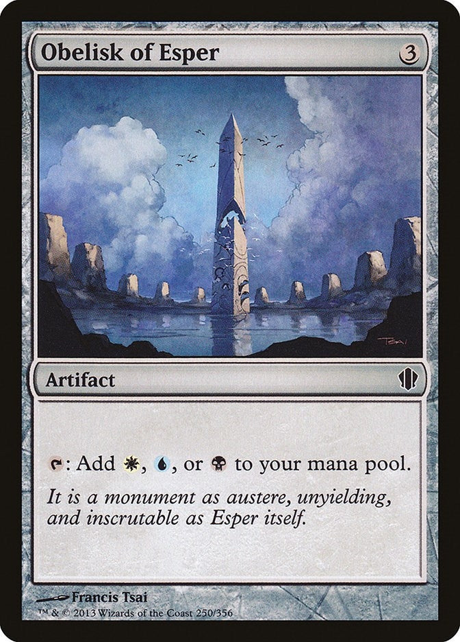 Image for Obelisk of Esper (250) [Commander 2013] - Magic: The Gathering