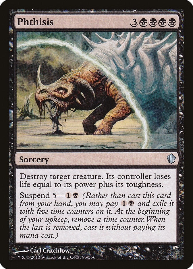 Image for Phthisis (85) [Commander 2013] - Magic: The Gathering