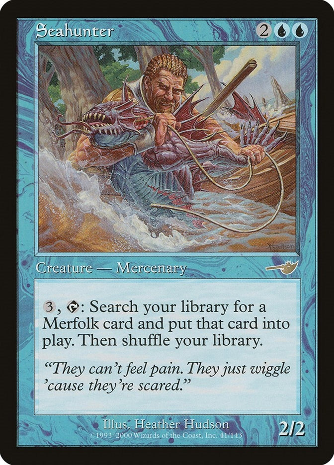 Image for Seahunter (41) [Nemesis] - Magic: The Gathering