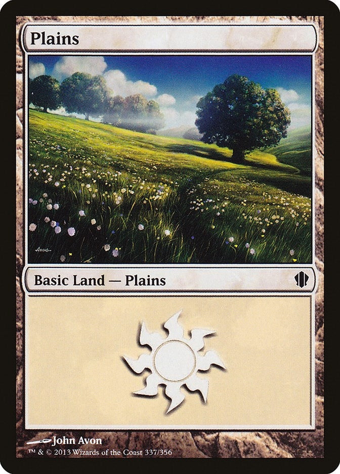 Image for Plains (337) (337) [Commander 2013] - Magic: The Gathering