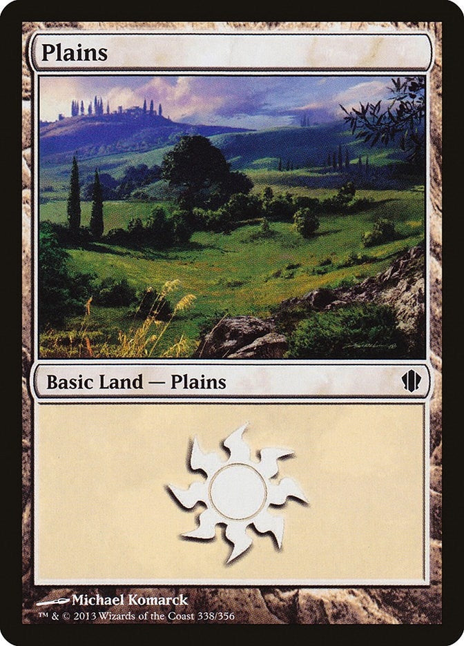 Image for Plains (338) (338) [Commander 2013] - Magic: The Gathering