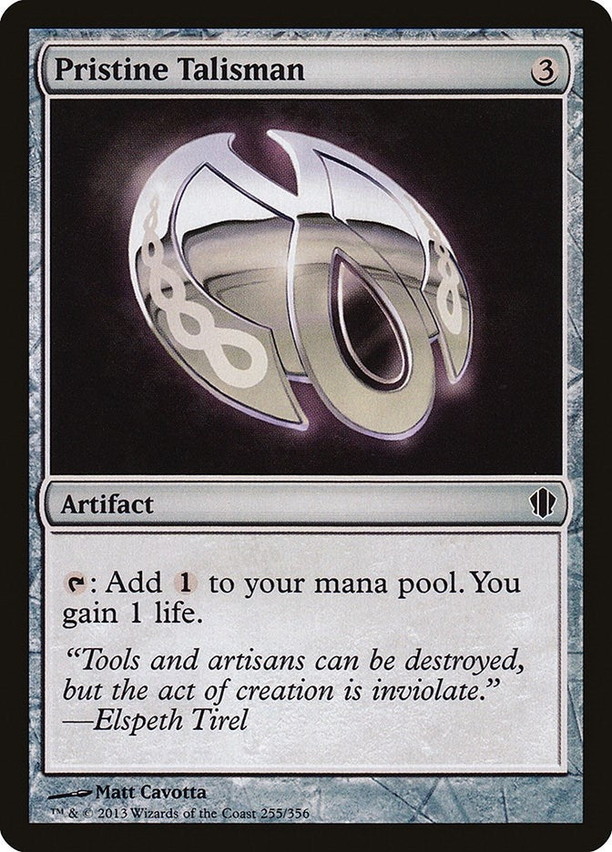 Image for Pristine Talisman (255) [Commander 2013] - Magic: The Gathering