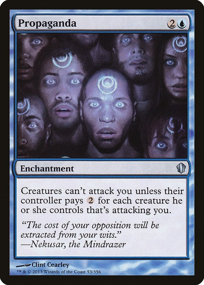 Image for Propaganda (53) [Commander 2013] - Magic: The Gathering