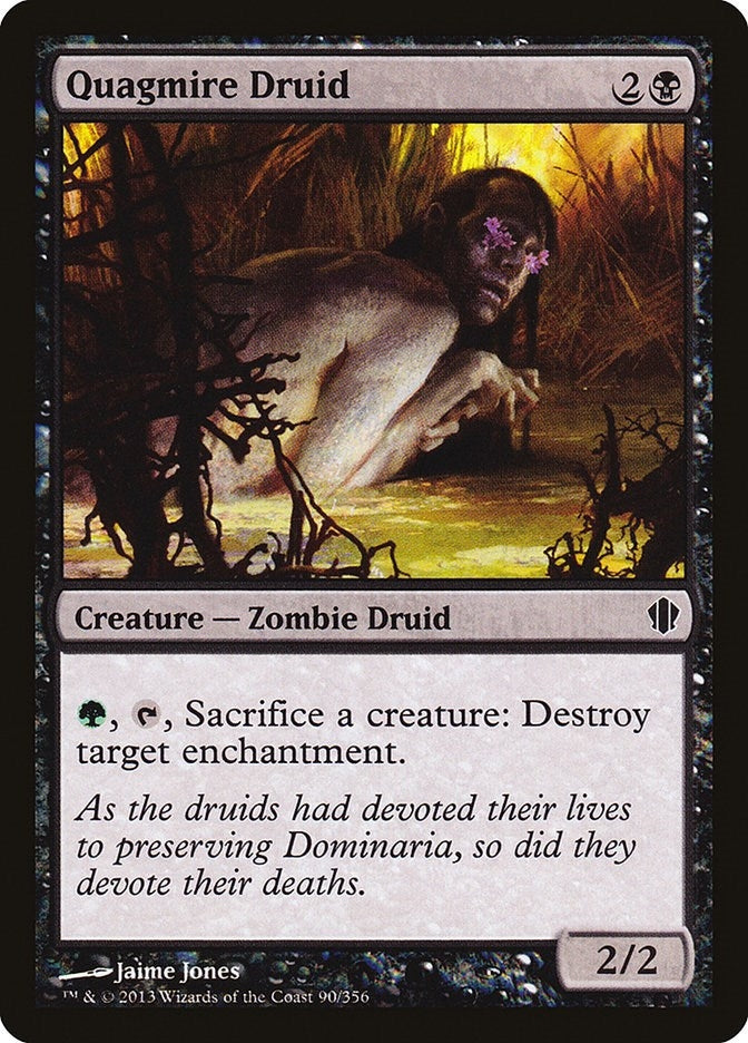 Image for Quagmire Druid (90) [Commander 2013] - Magic: The Gathering