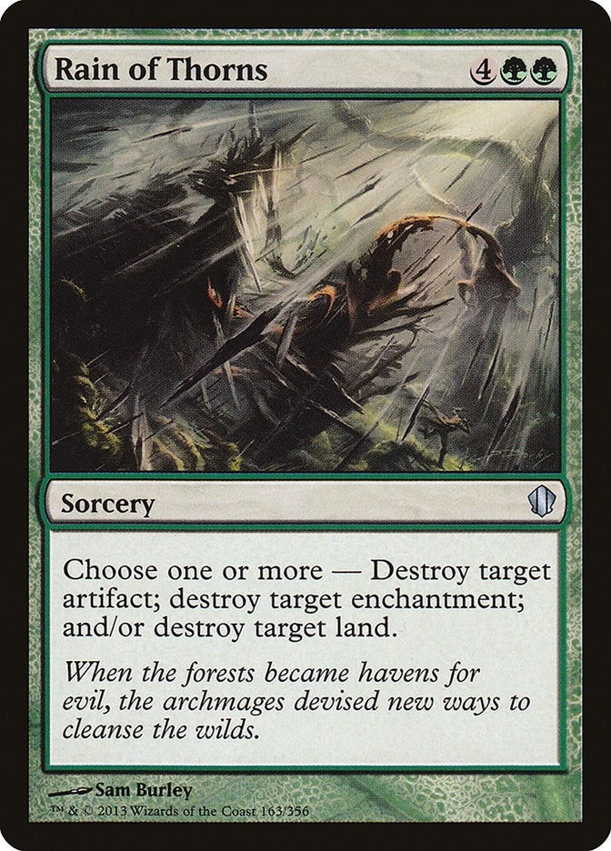 Image for Rain of Thorns (163) [Commander 2013] - Magic: The Gathering