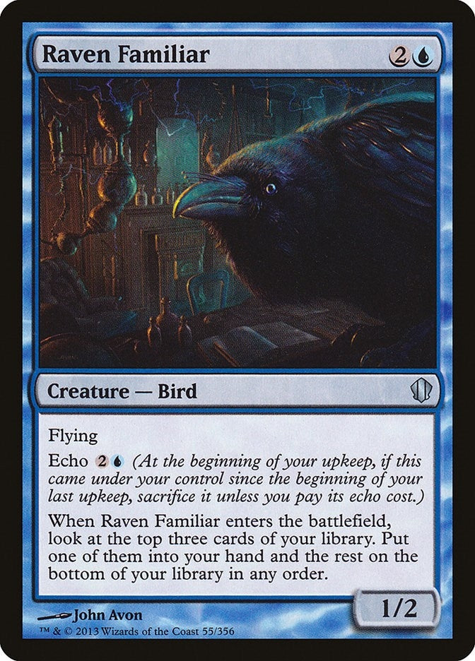 Raven Familiar (55) [Commander 2013]