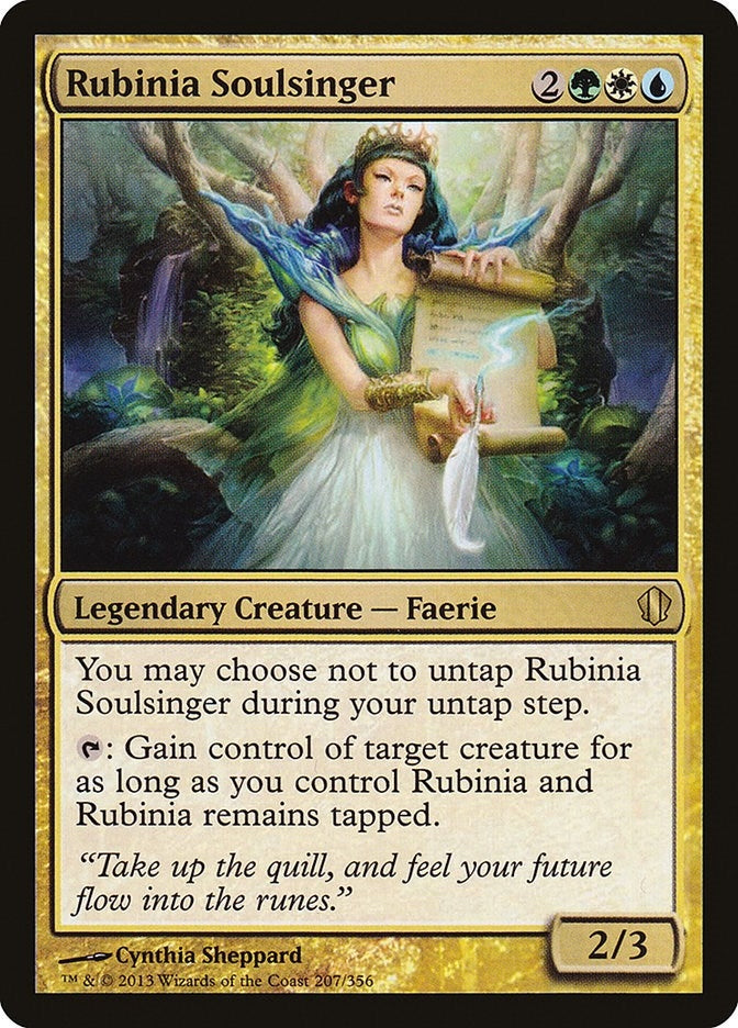 Image for Rubinia Soulsinger (207) [Commander 2013] - Magic: The Gathering
