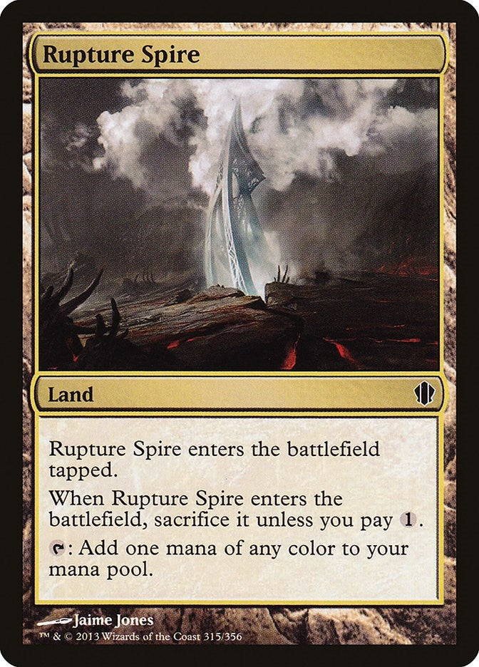 Image for Rupture Spire (315) [Commander 2013] - Magic: The Gathering
