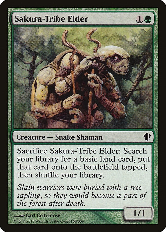 Image for Sakura-Tribe Elder (168) [Commander 2013] - Magic: The Gathering