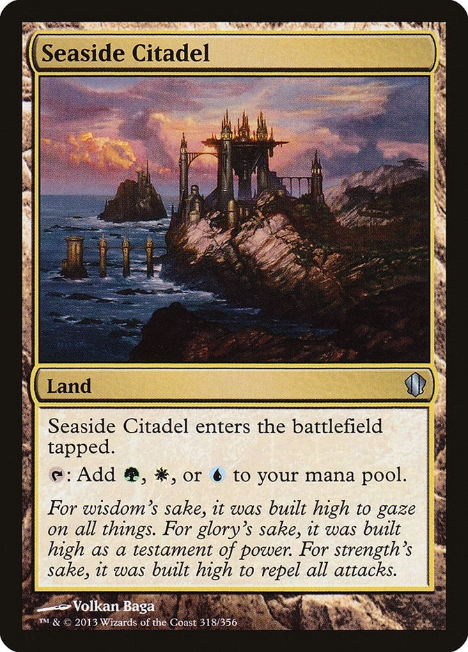 Image for Seaside Citadel (318) [Commander 2013] - Magic: The Gathering