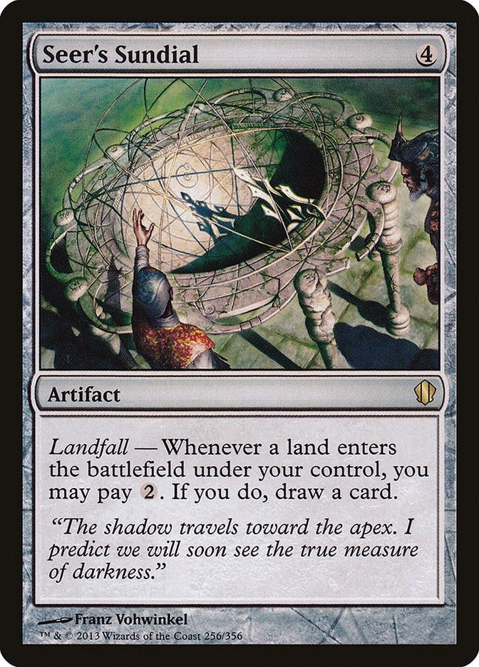 Image for Seer's Sundial (256) [Commander 2013] - Magic: The Gathering