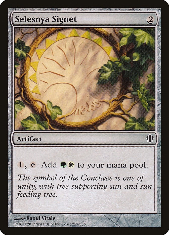 Image for Selesnya Signet (257) [Commander 2013] - Magic: The Gathering
