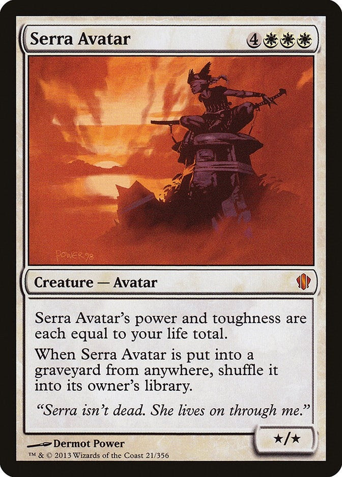Image for Serra Avatar (21) [Commander 2013] - Magic: The Gathering