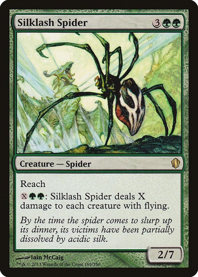 Image for Silklash Spider (169) [Commander 2013] - Magic: The Gathering