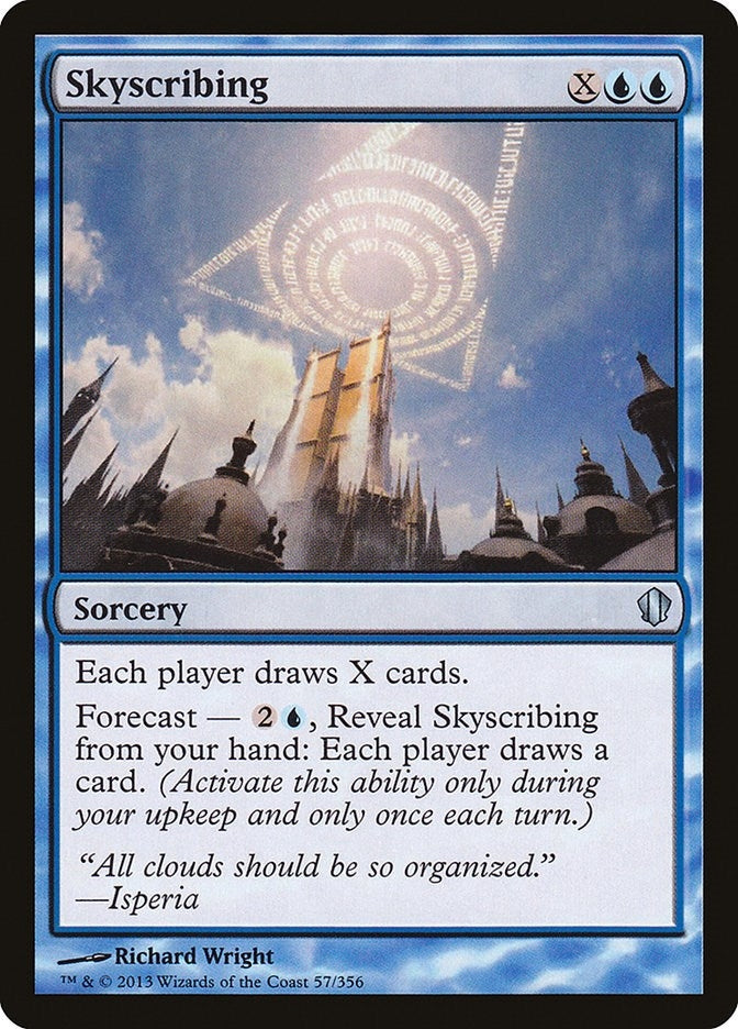 Image for Skyscribing (57) [Commander 2013] - Magic: The Gathering