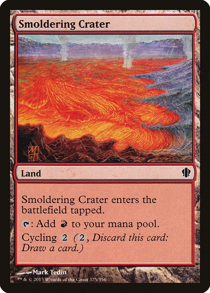 Image for Smoldering Crater (325) [Commander 2013] - Magic: The Gathering