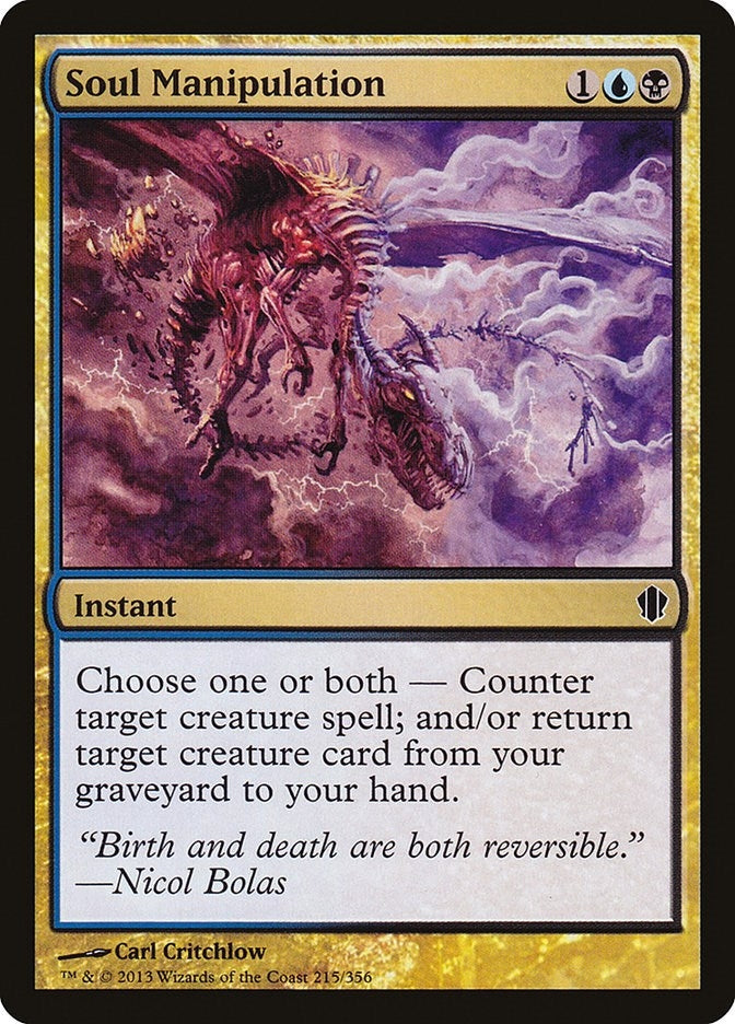Image for Soul Manipulation (215) [Commander 2013] - Magic: The Gathering