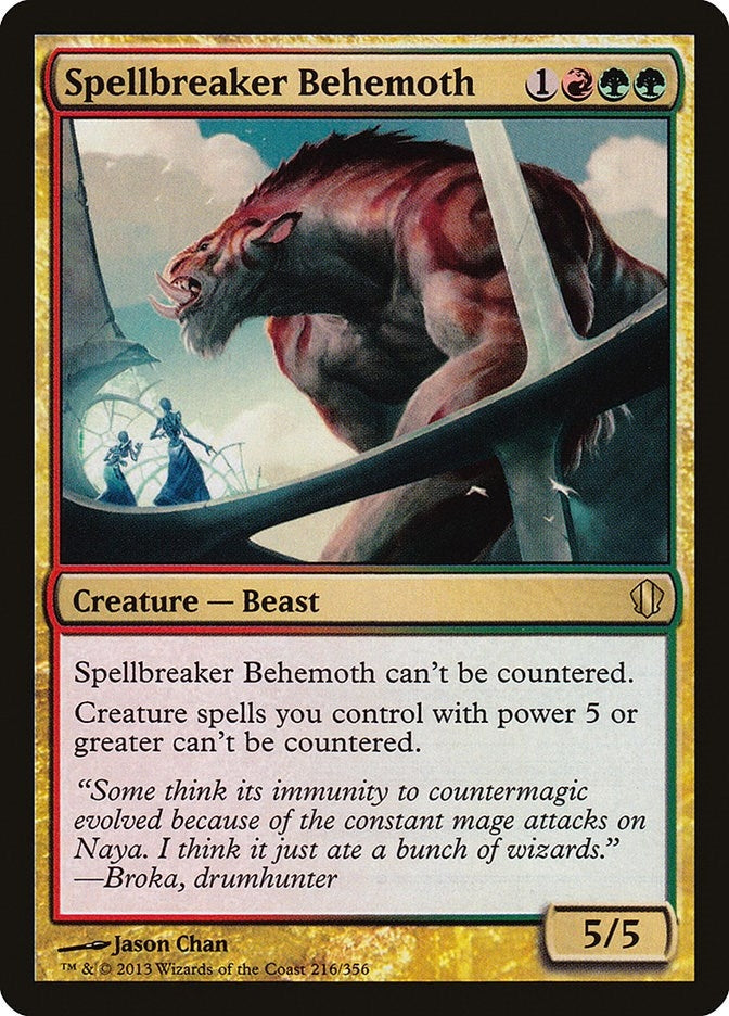 Image for Spellbreaker Behemoth (216) [Commander 2013] - Magic: The Gathering