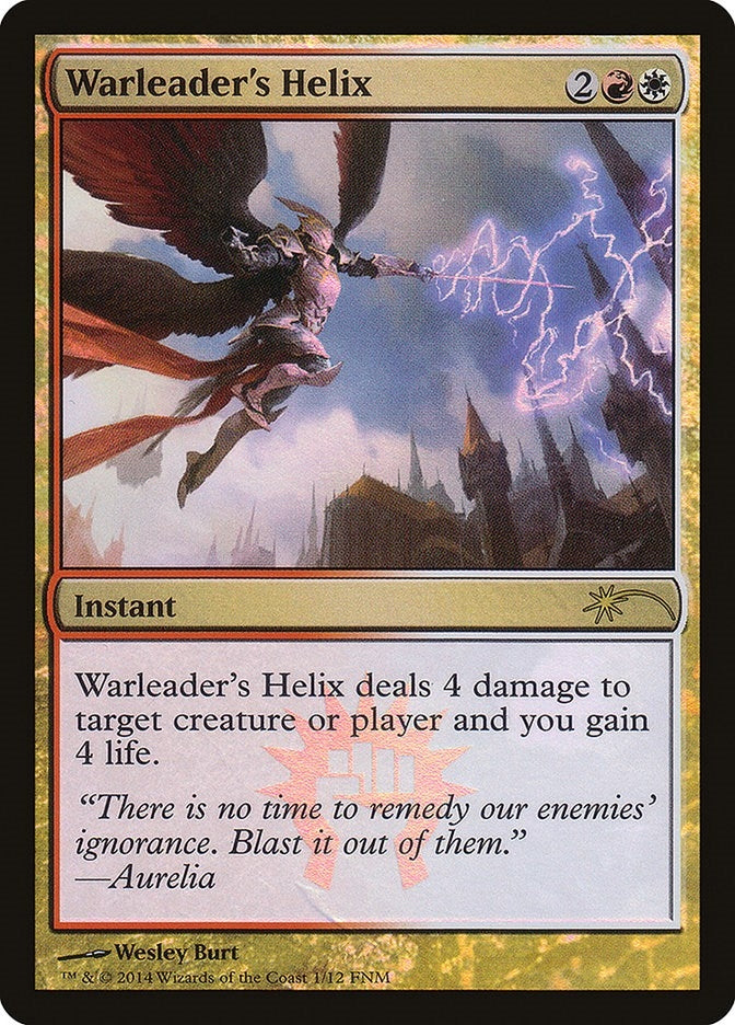 Image for Warleader's Helix (1) [FNM Promos] - Magic: The Gathering