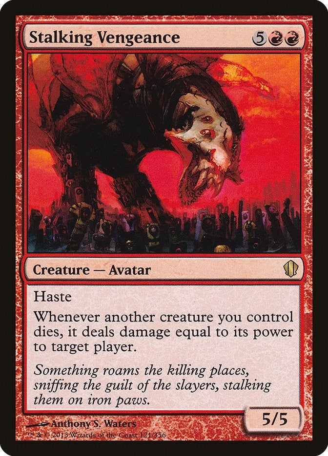 Image for Stalking Vengeance (121) [Commander 2013] - Magic: The Gathering
