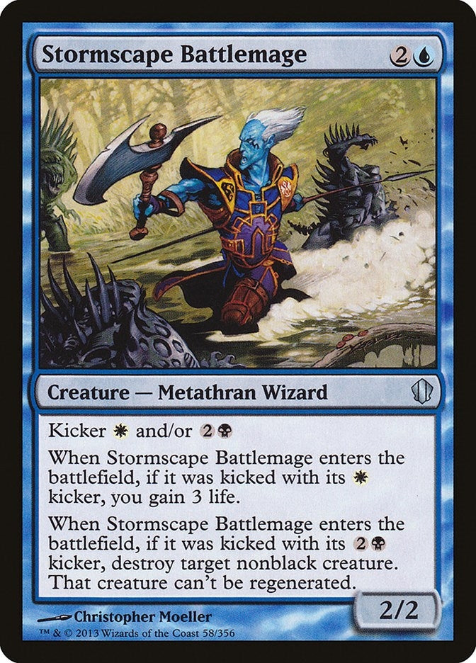 Image for Stormscape Battlemage (58) [Commander 2013] - Magic: The Gathering