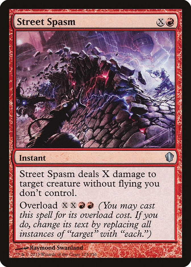 Image for Street Spasm (123) [Commander 2013] - Magic: The Gathering