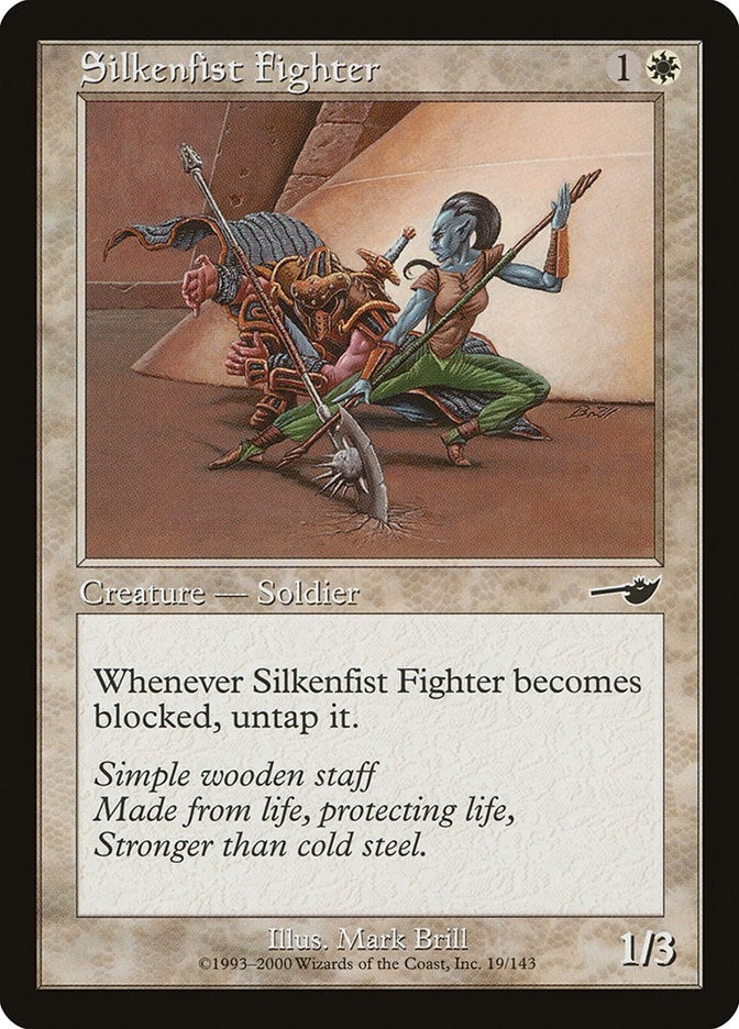 Image for Silkenfist Fighter (19) [Nemesis] - Magic: The Gathering