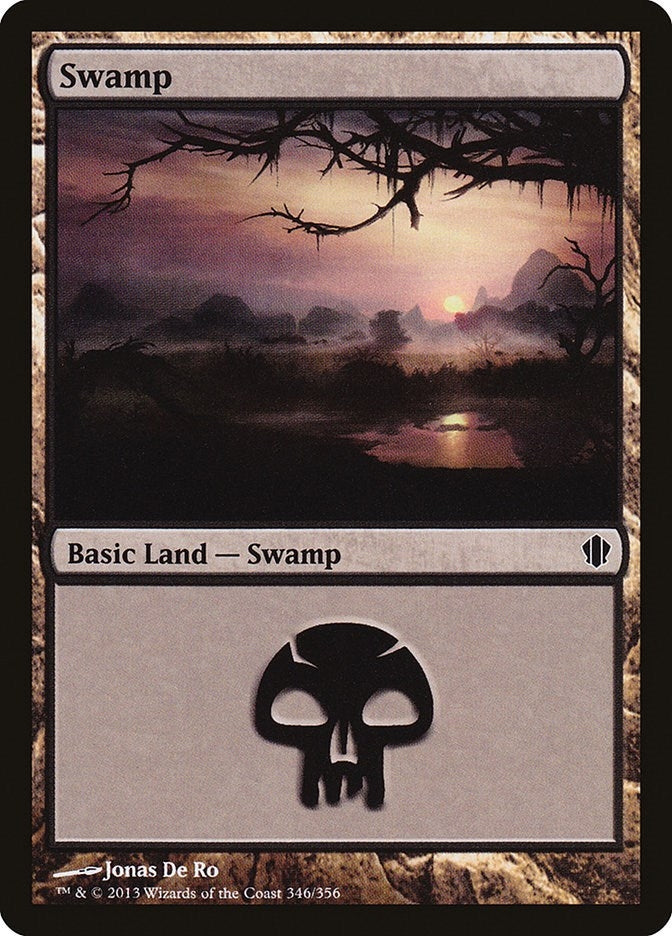 Image for Swamp (346) (346) [Commander 2013] - Magic: The Gathering