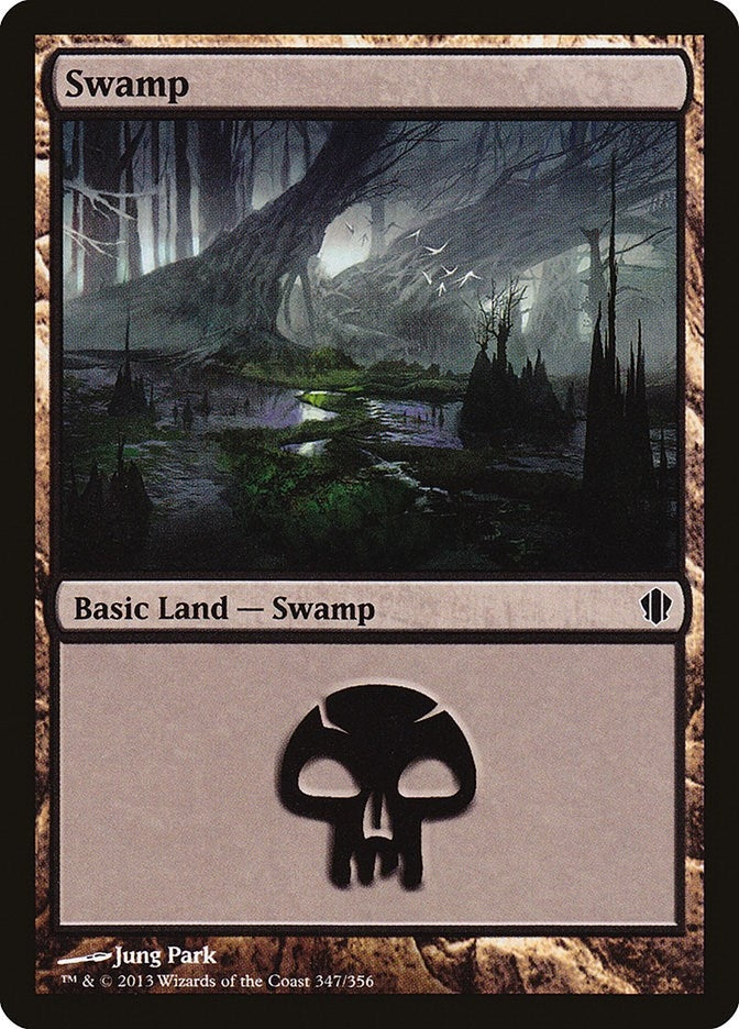 Image for Swamp (347) (347) [Commander 2013] - Magic: The Gathering