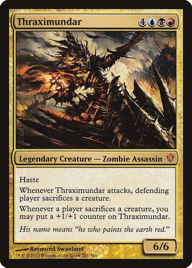 Image for Thraximundar (221) [Commander 2013] - Magic: The Gathering