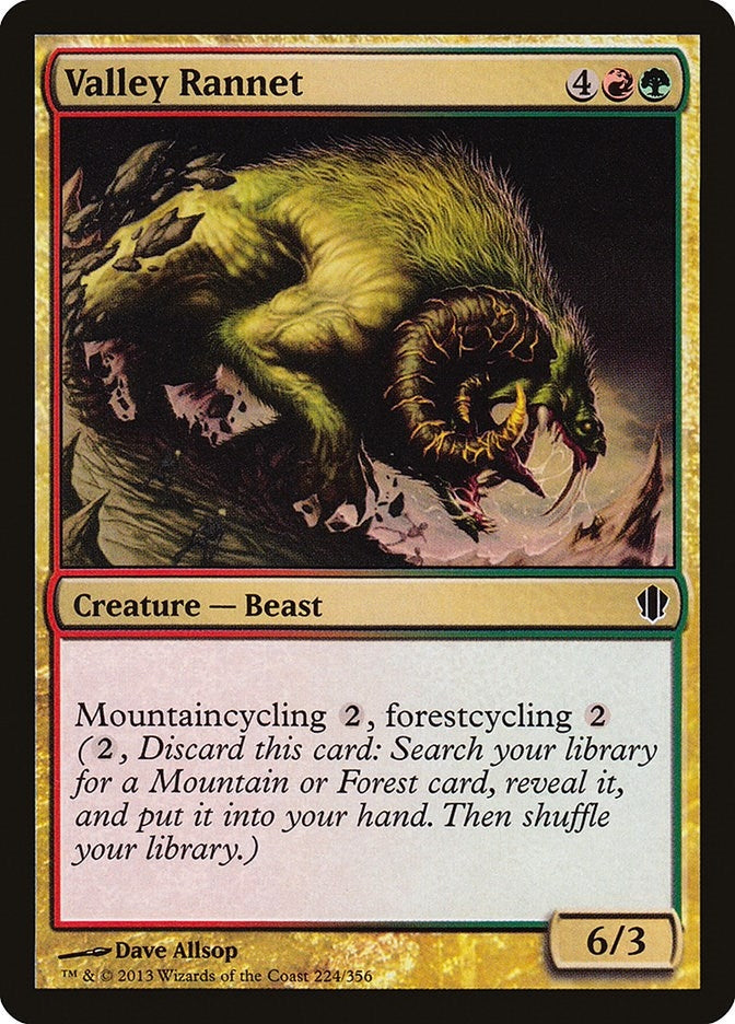 Image for Valley Rannet (224) [Commander 2013] - Magic: The Gathering